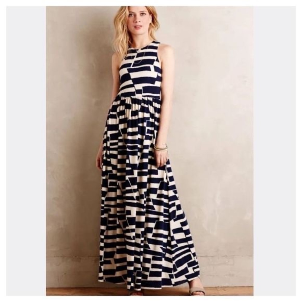 Anthropologie maxi dress